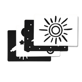 Complex Black and White Card Set